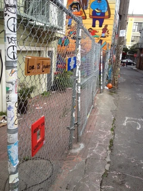 suggestions, pretty please: fences for future art installations