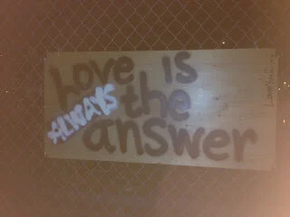 Love is (always) the answer: 16th @ Owens