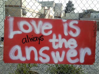 Love is (always) the answer.