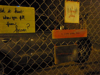 story behind the heART: did it hurt when you fell from heaven?