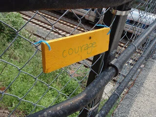 story behind the heART: courage