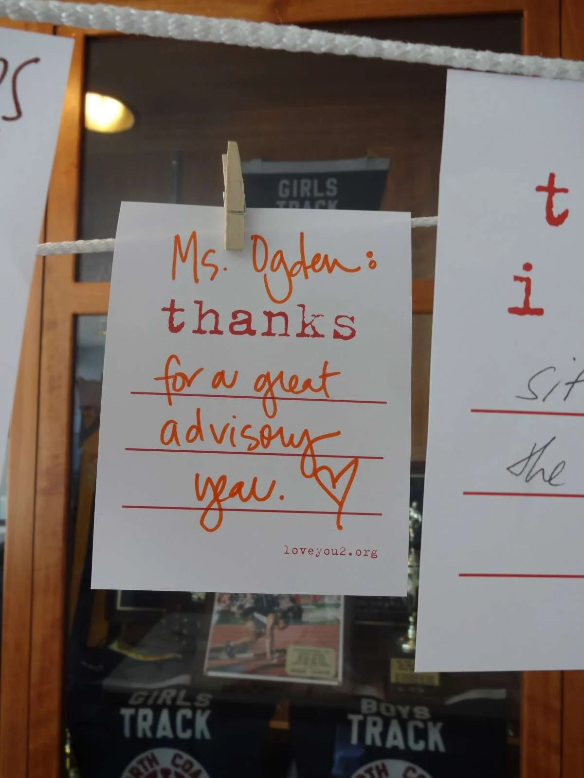 Live Love Note Writing: Lick-Wilmerding High School