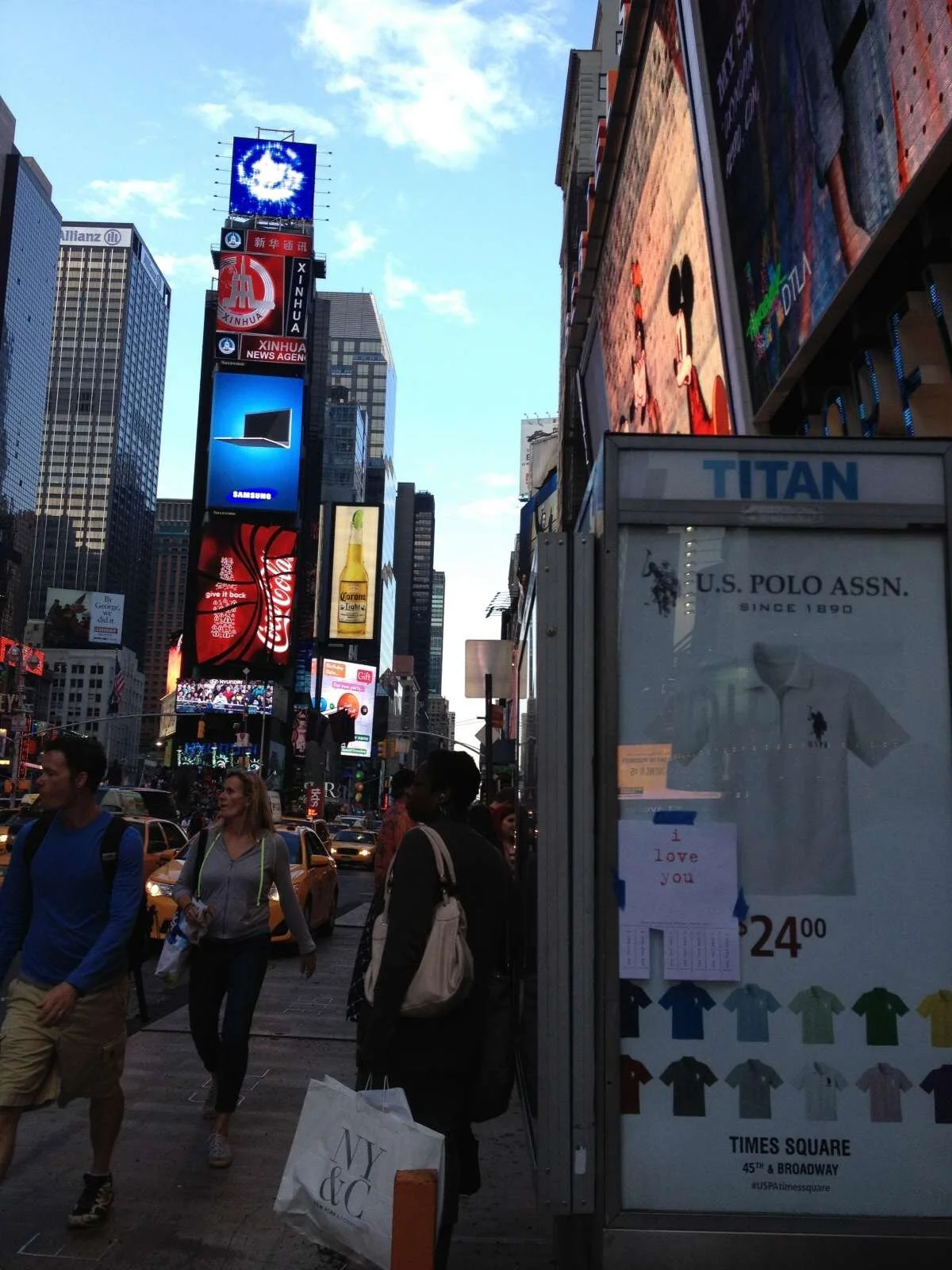 my love for you - time's square