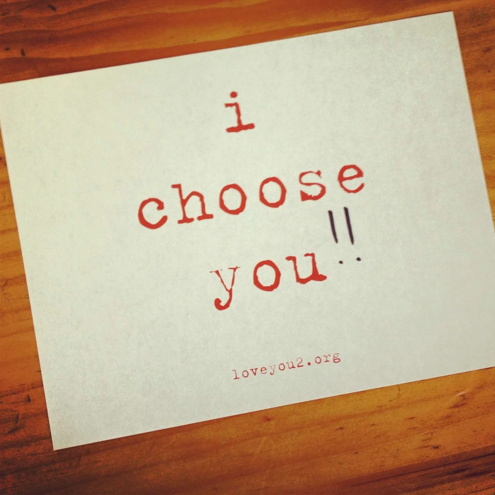 story behind the heART: i choose you