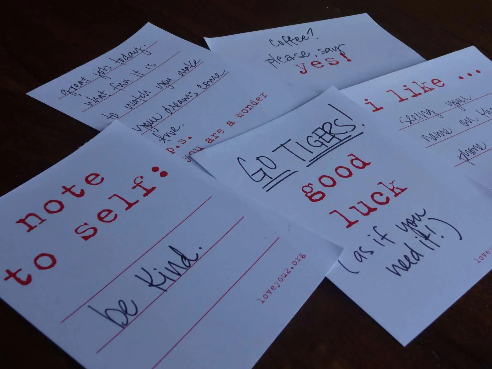 story behind the heART: note to self