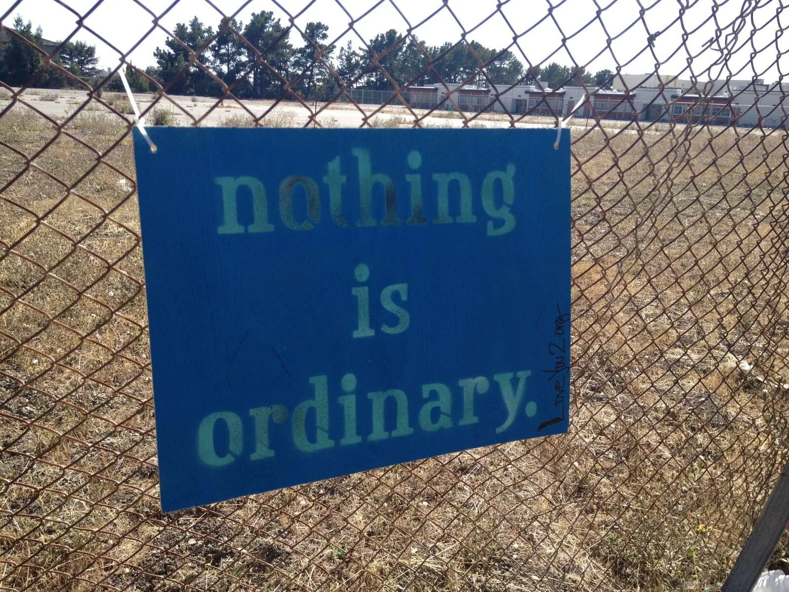 nothing is ordinary: pinole, ca