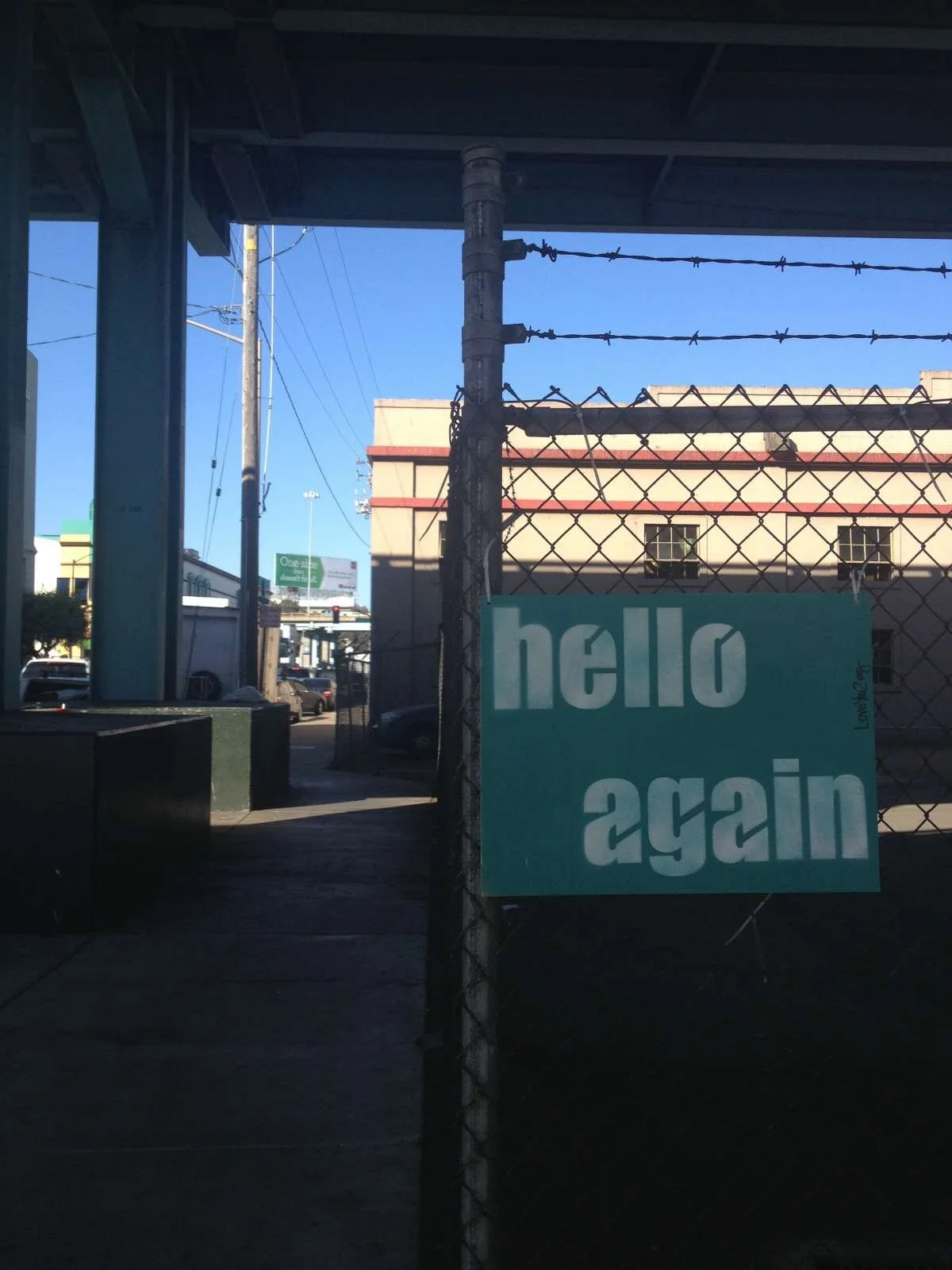 hello again: division @ 10th