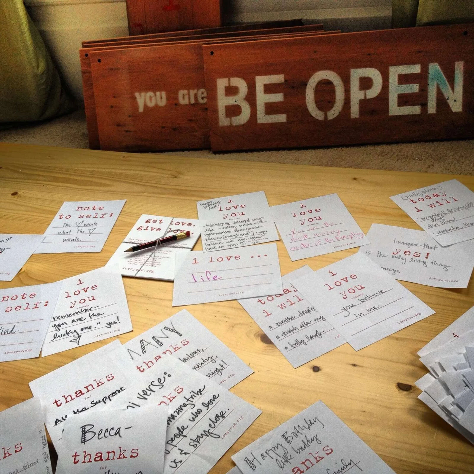 because you asked: signs of my love for you