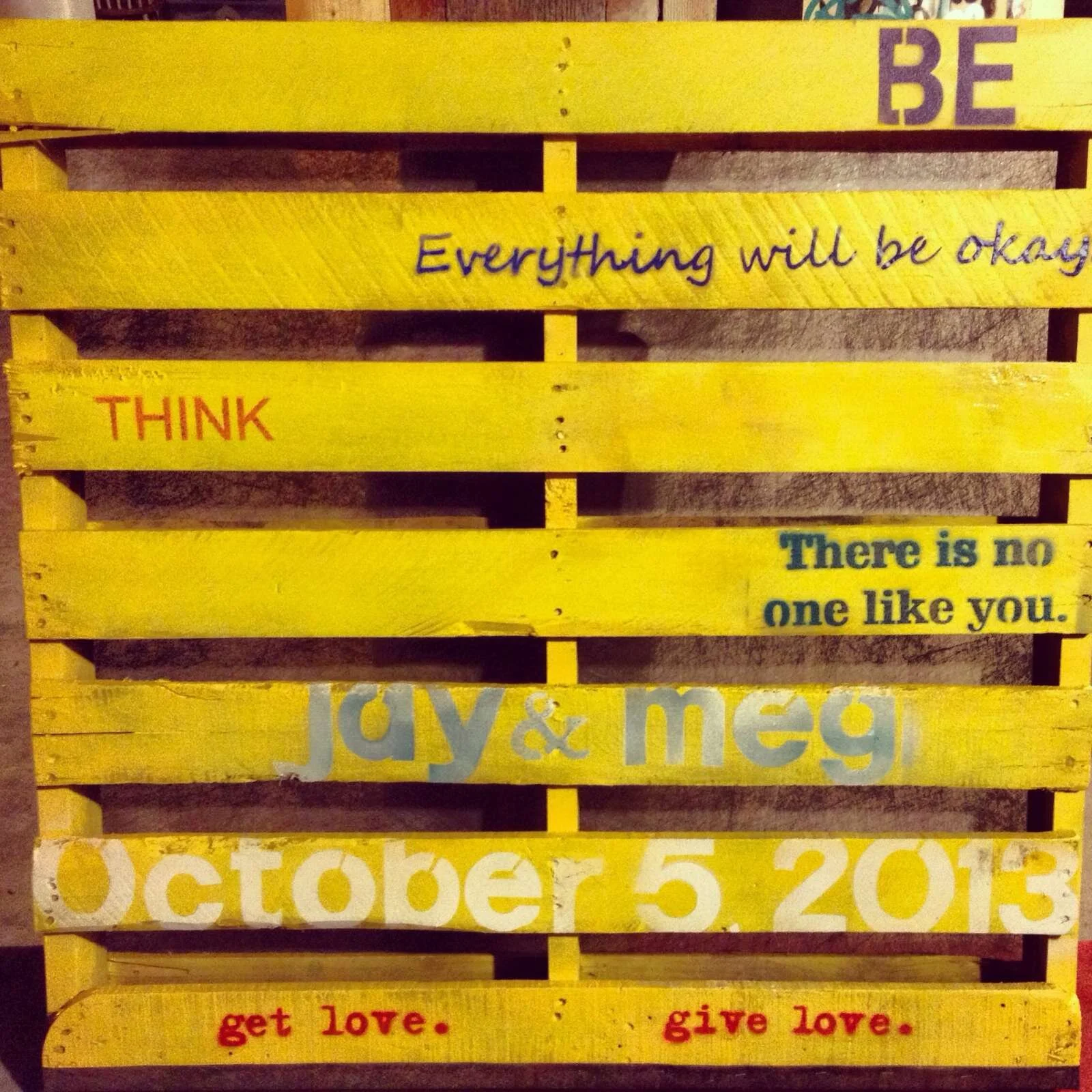 custom wedding gift vertical garden structure