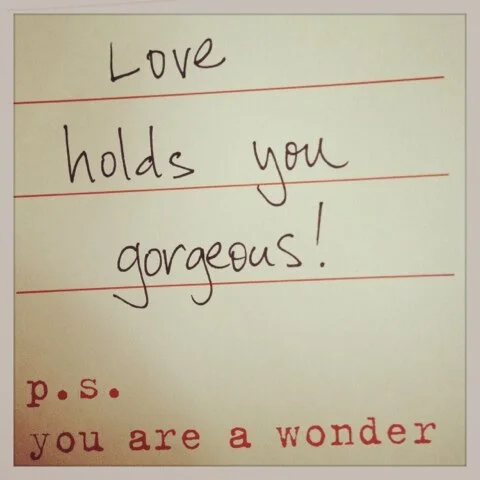 gorgeous: love holds you!