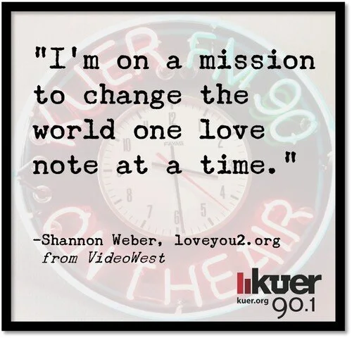 KUER shares the love in Salt Lake City!