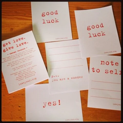 new love note pads have arrived!