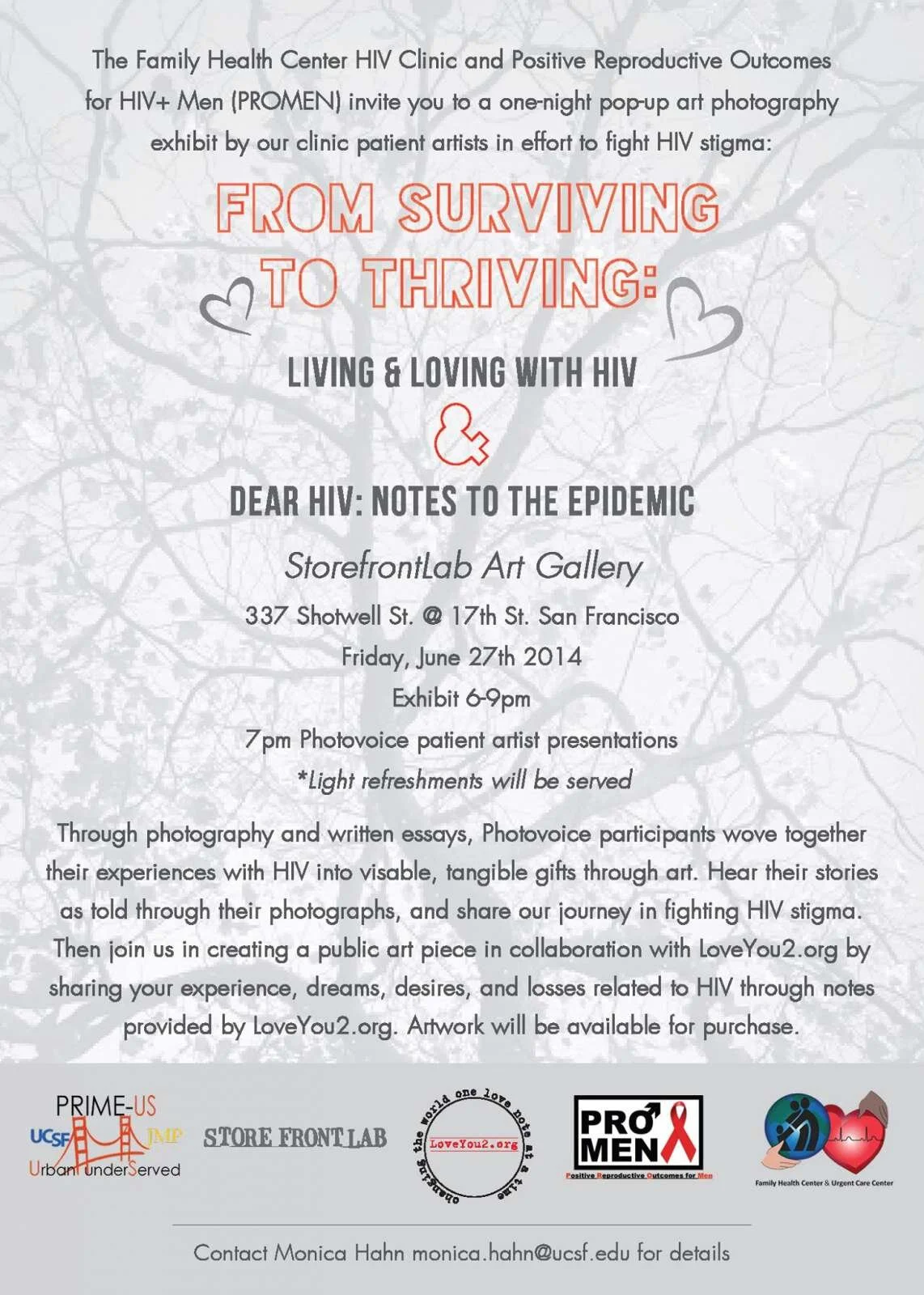 Dear HIV: Notes to the epidemic