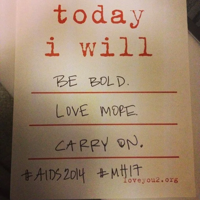 Enroute to AIDS 2014: why we do this work