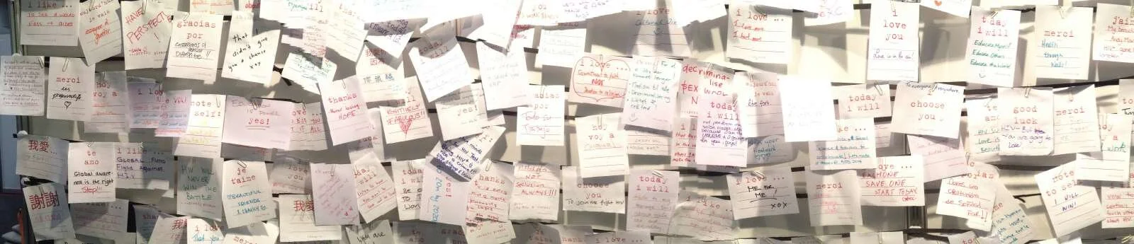 Love note writing at AIDS 2014: What have we lost? What have we gained?
