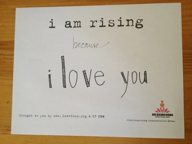 why i am rising #1billionrising