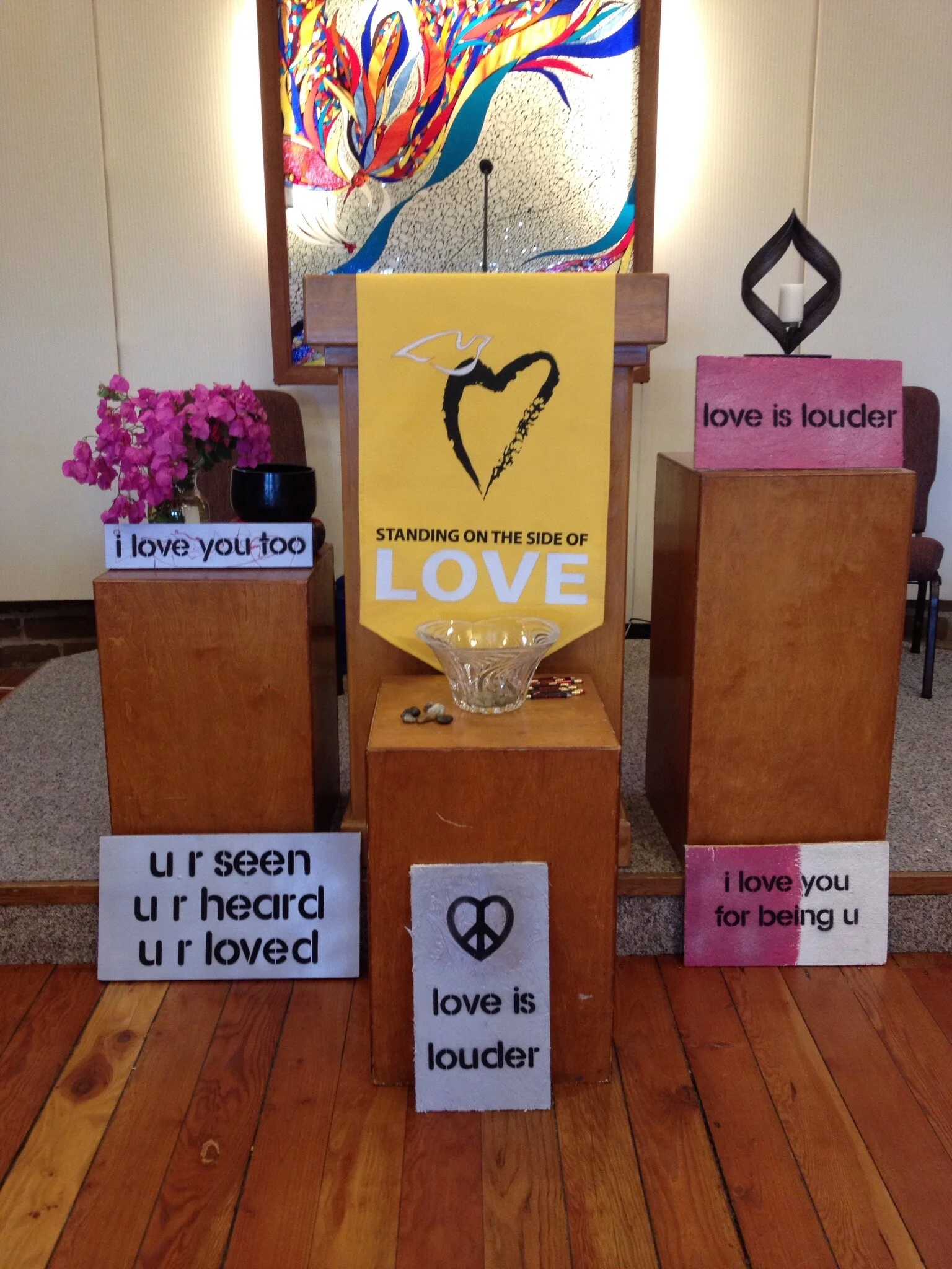 My visit with Palomar Unitarian Universalist Fellowship