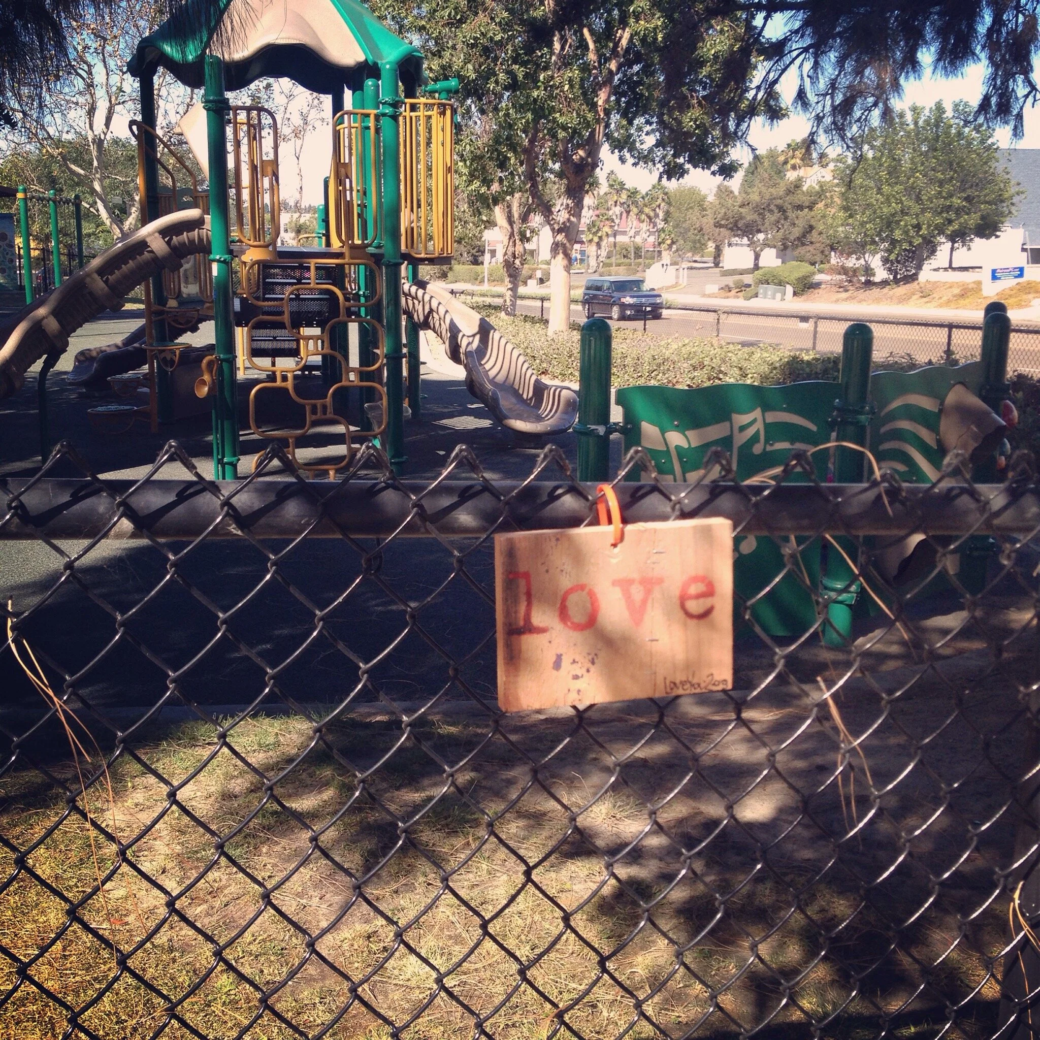 Breeze Hill Park: love