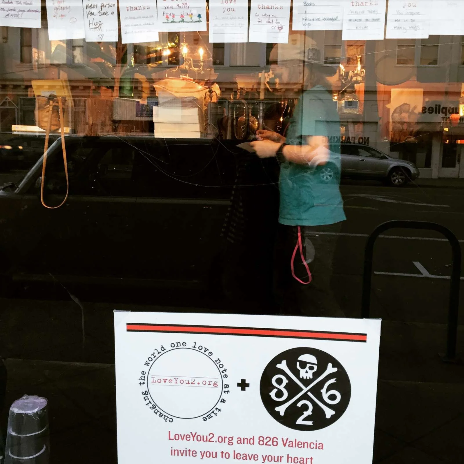 Find your heart at 826 Valencia