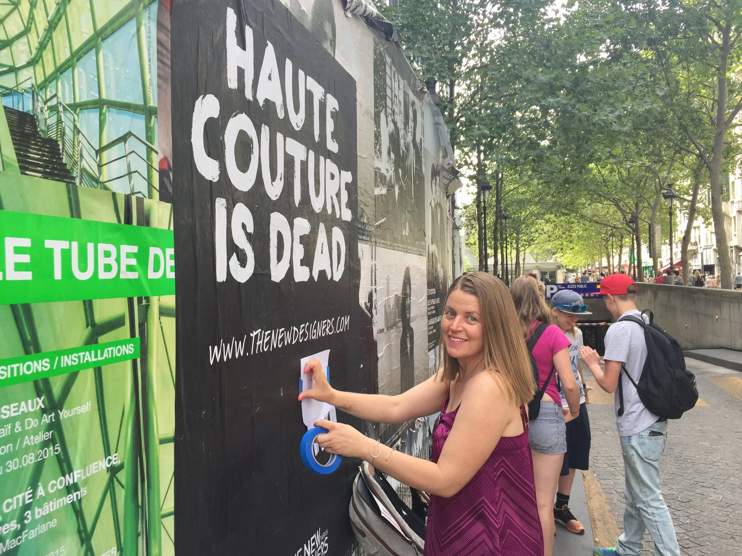 My love for you at the Pompidou