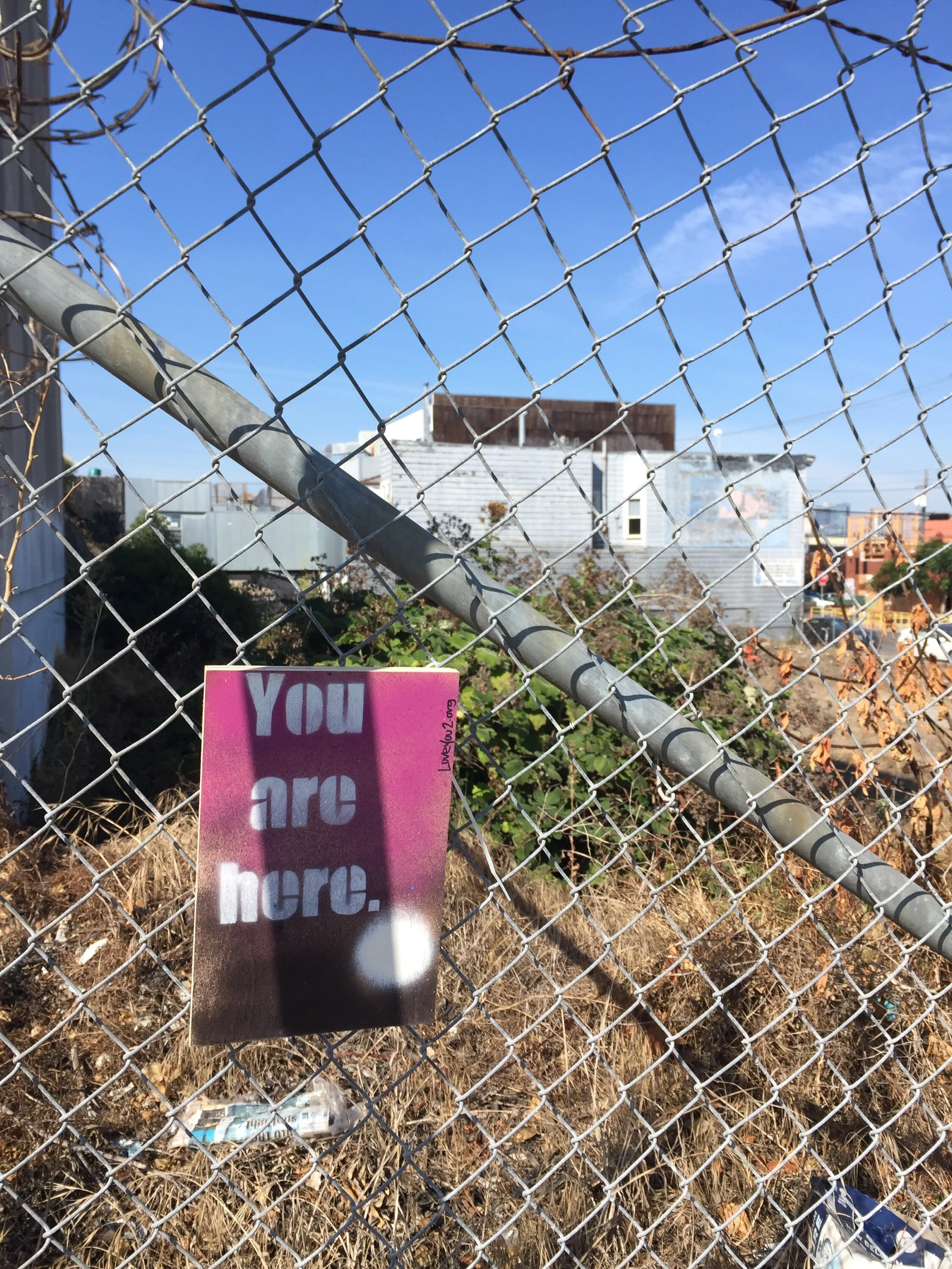 Bottom of the Hill: You are here.&nbsp;