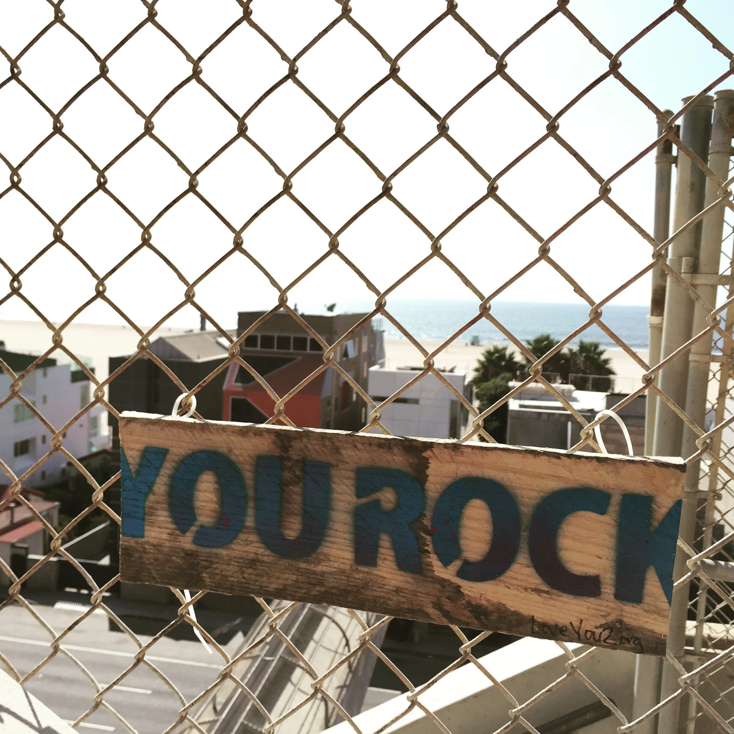 you rock: santa monica