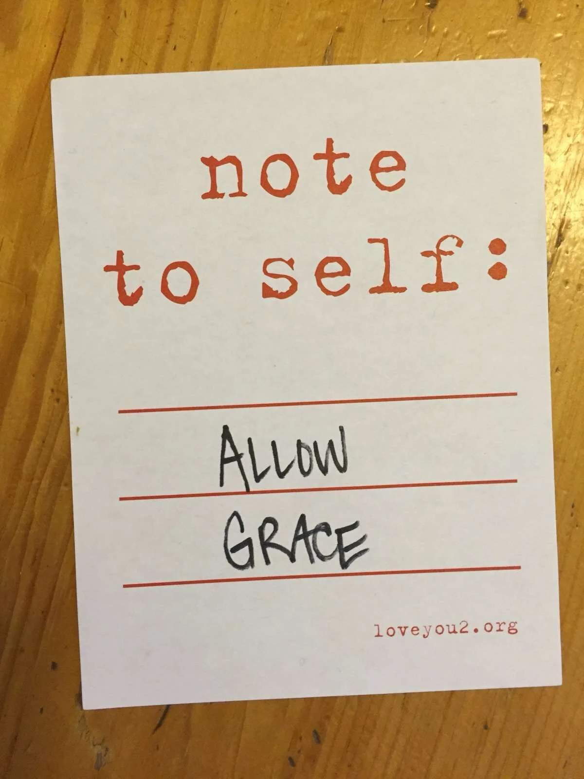 Allow grace