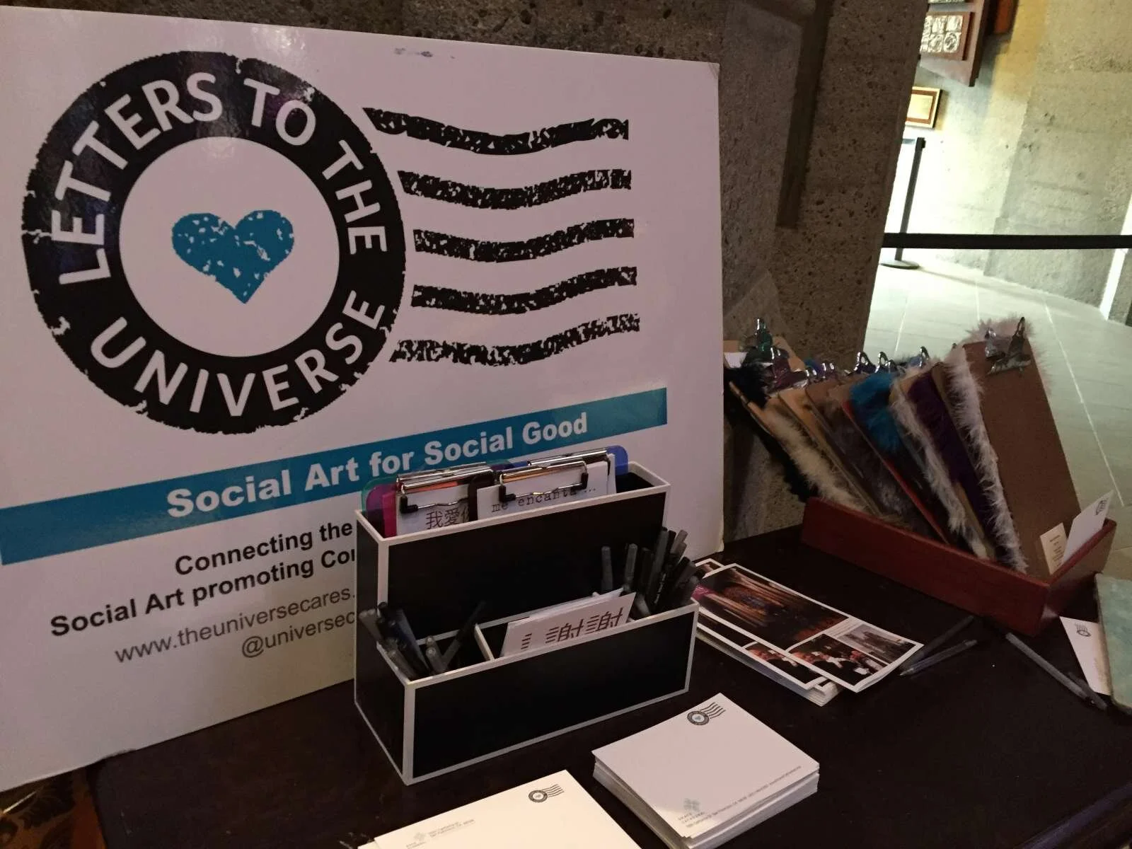 Letters to the Universe: Grace Cathedral