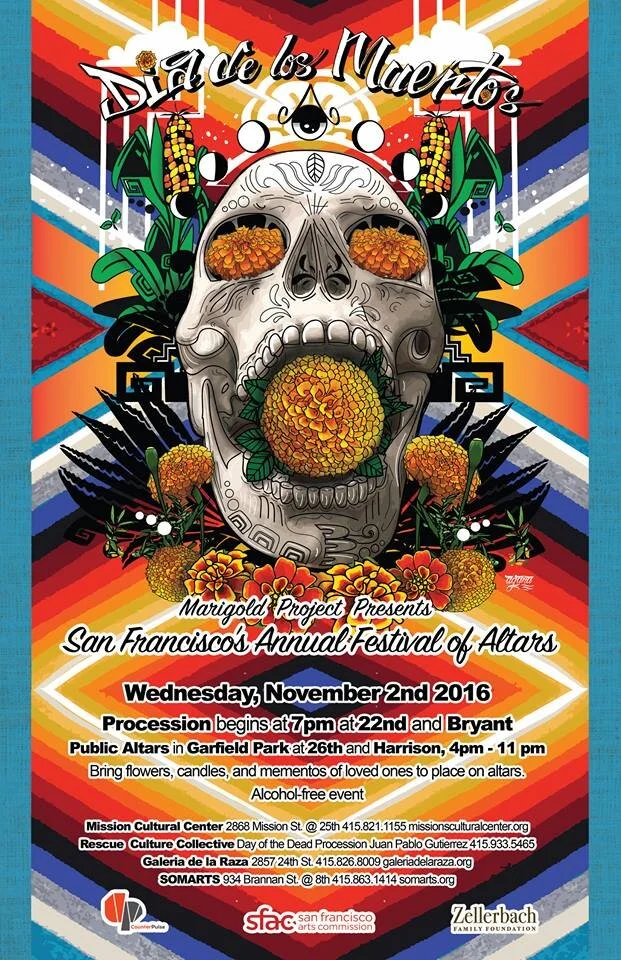 Dia de los Muertos: Gratitude &amp; Grief altar