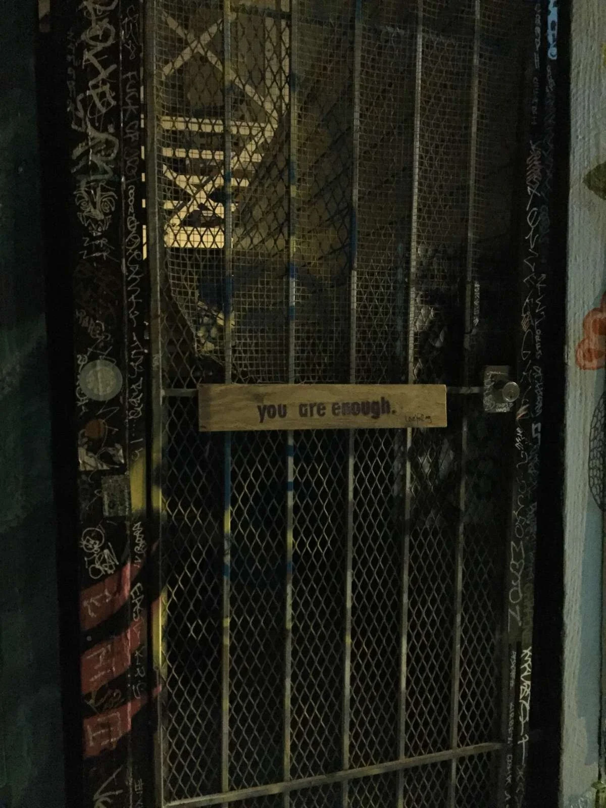 you are enough: clarion alley