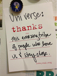 this amazing tribe of people who love us