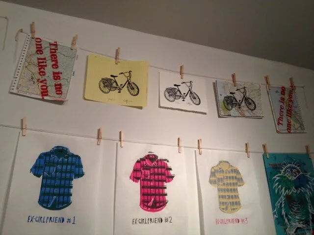 PaperGirl SF exhibit at Incline Gallery