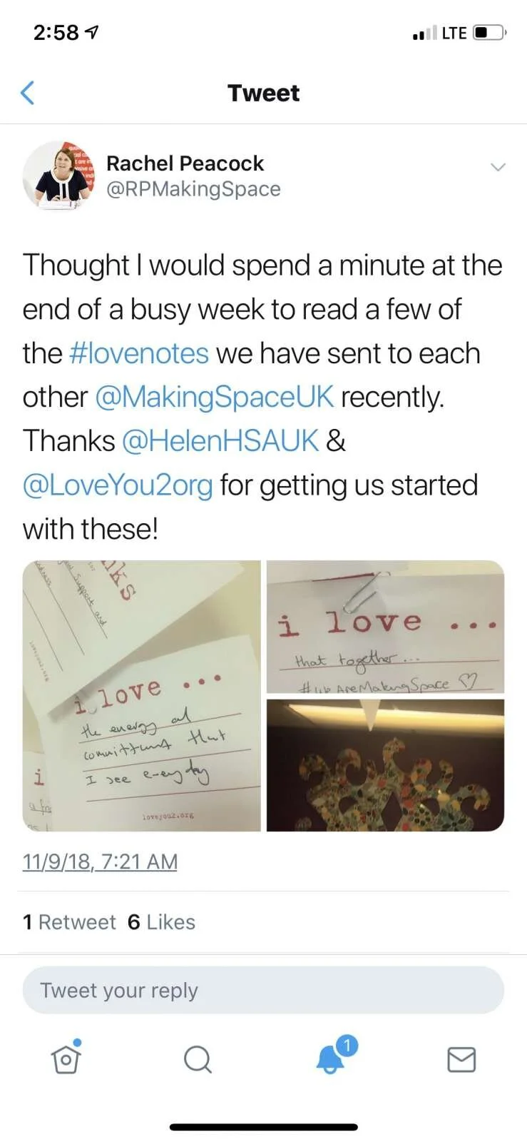 When the ❤️ comes back, from half way around the world.