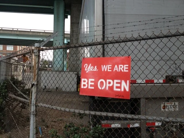 LoveYou2.org signage in new locations