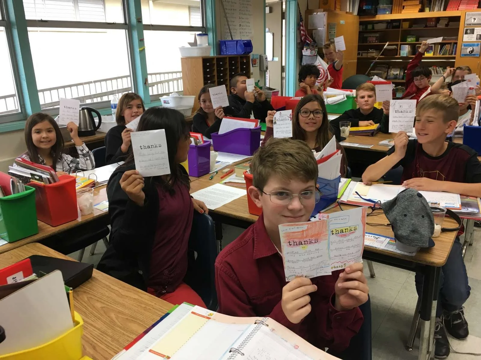 Ms. Moore’s 5th grade class