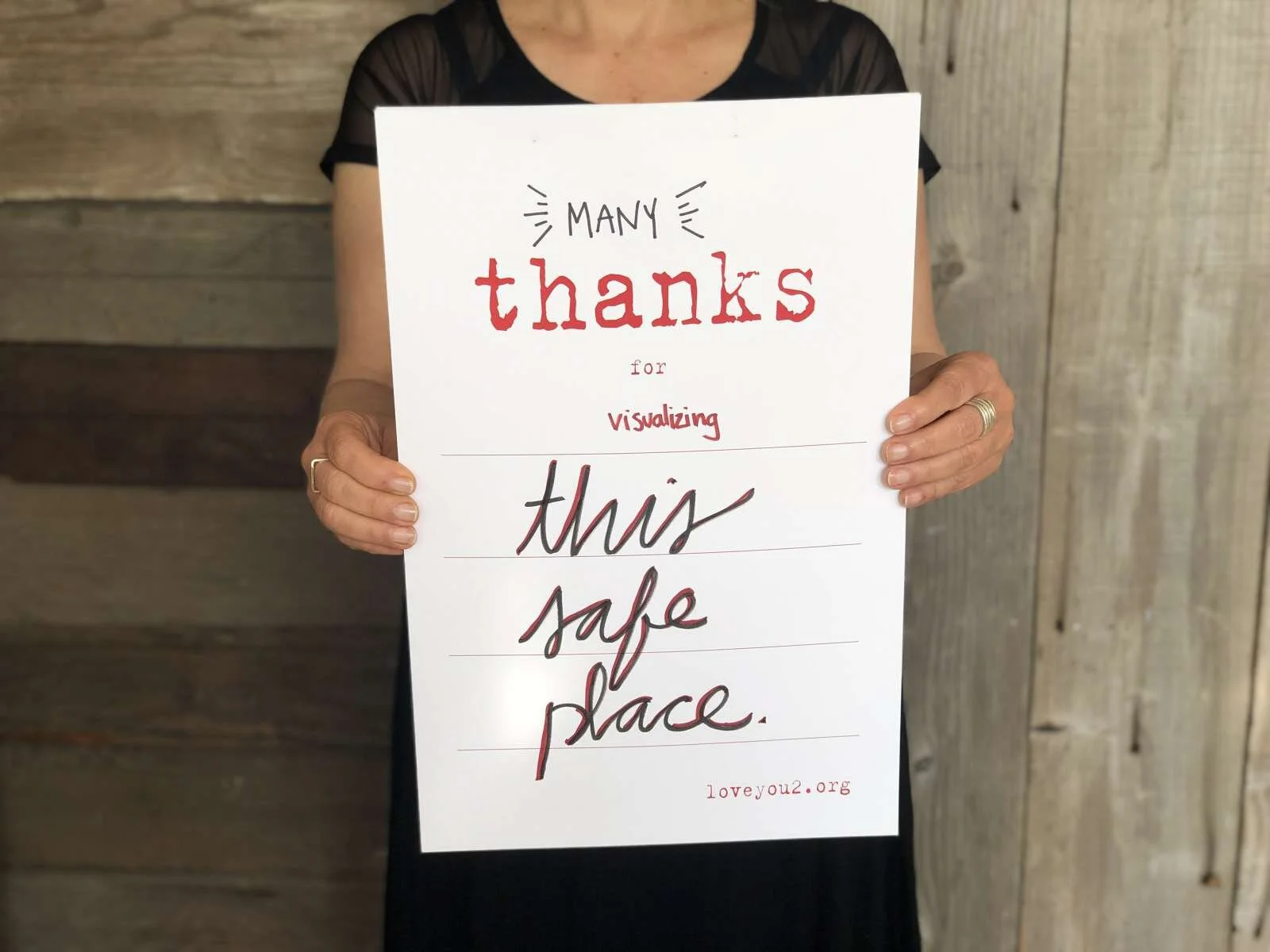 You welcome newcomers.