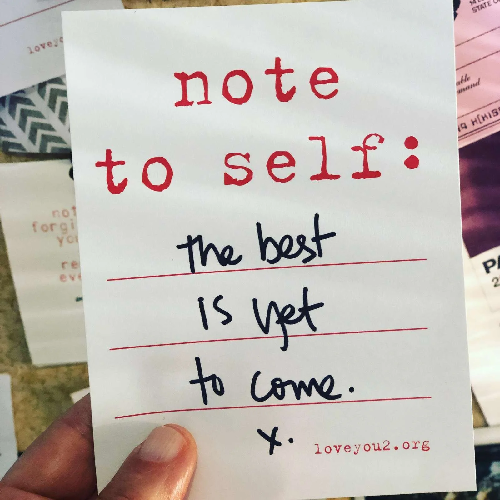 In between the shadow and the lights.