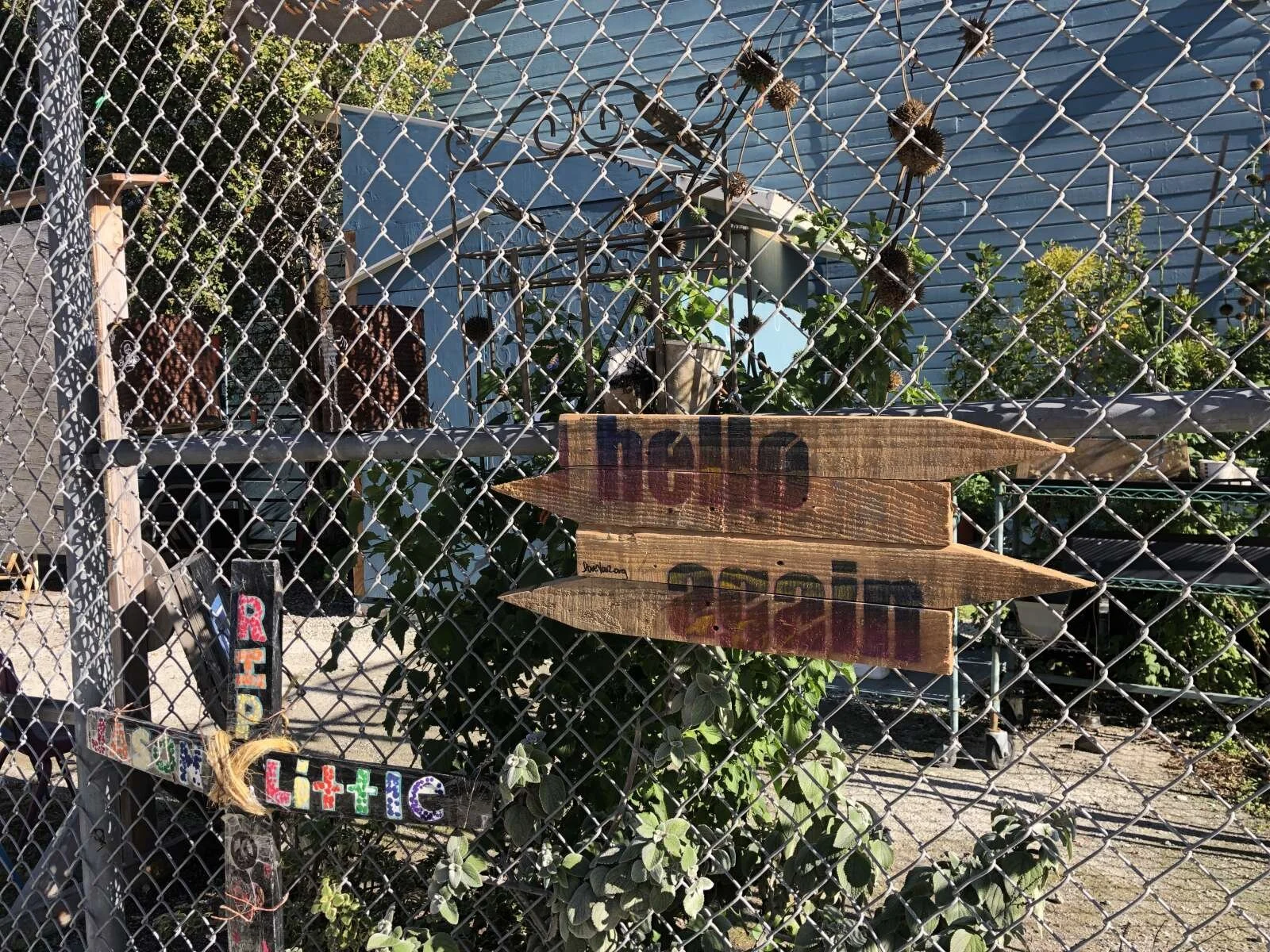 The kindness of strangers.