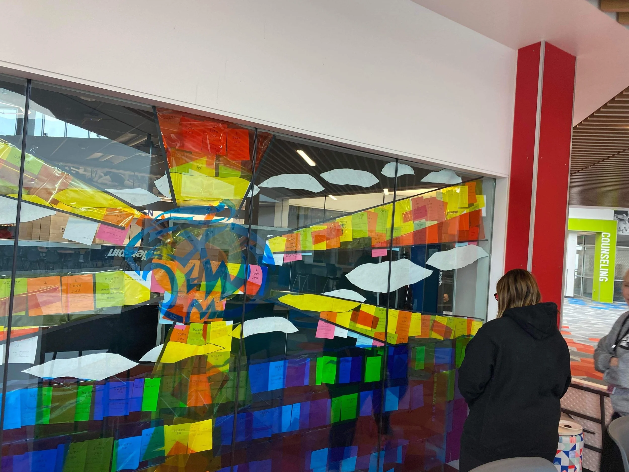 Love notes at Wood Cross High School