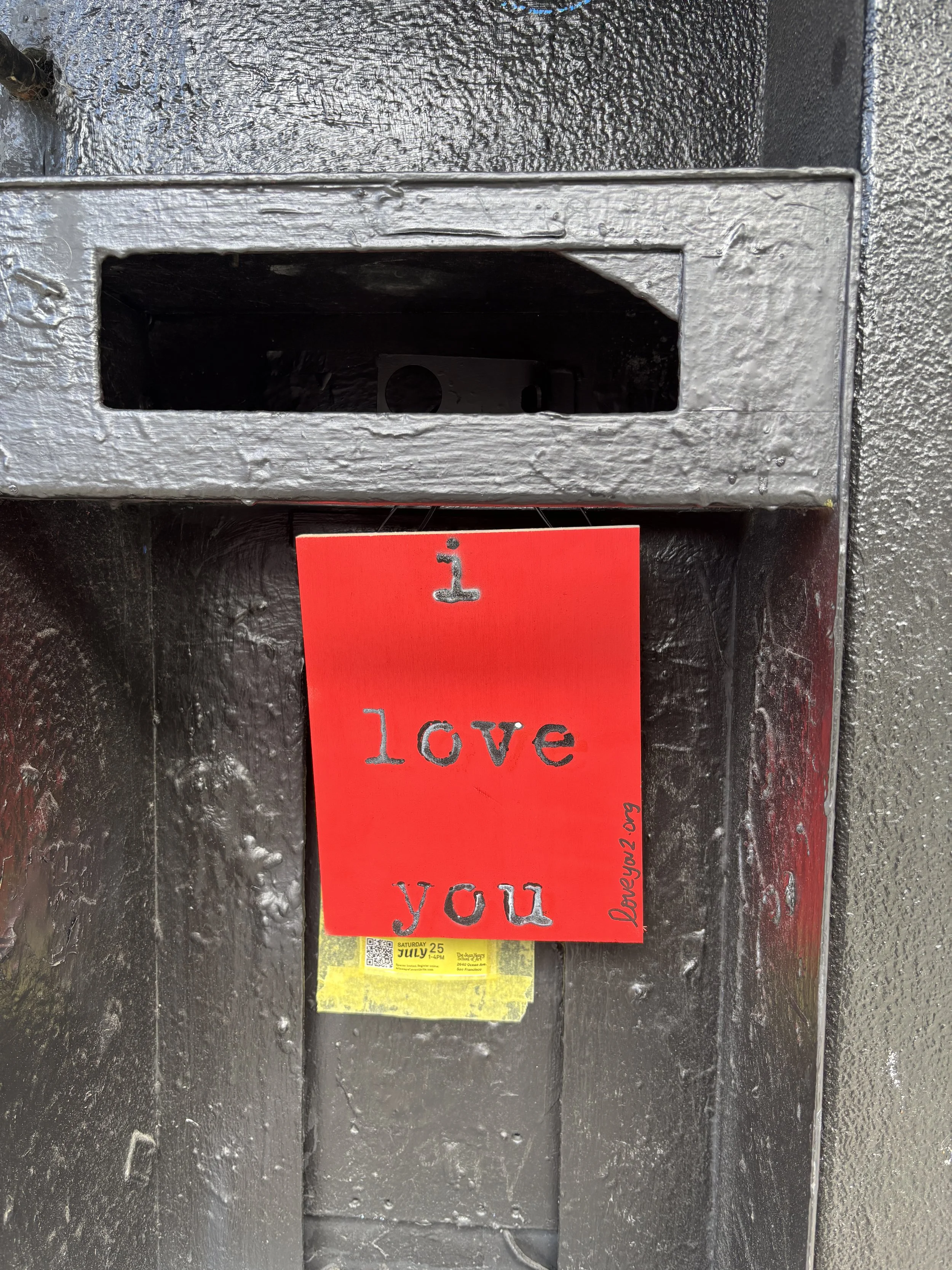 I love you - Valencia Street