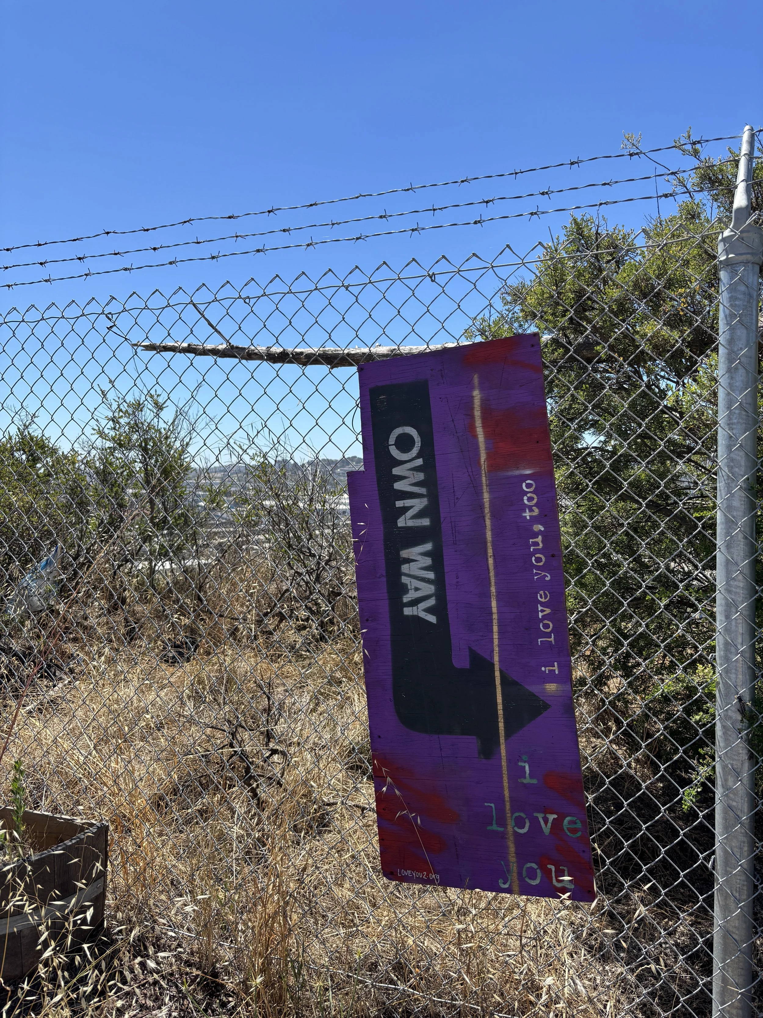 some signs get all the views! potrero hill gallery hit