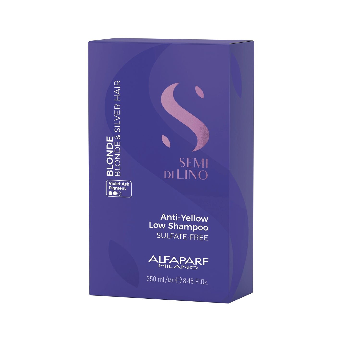 Semi Di Lino Blonde Anti-Yellow Purple Shampoo