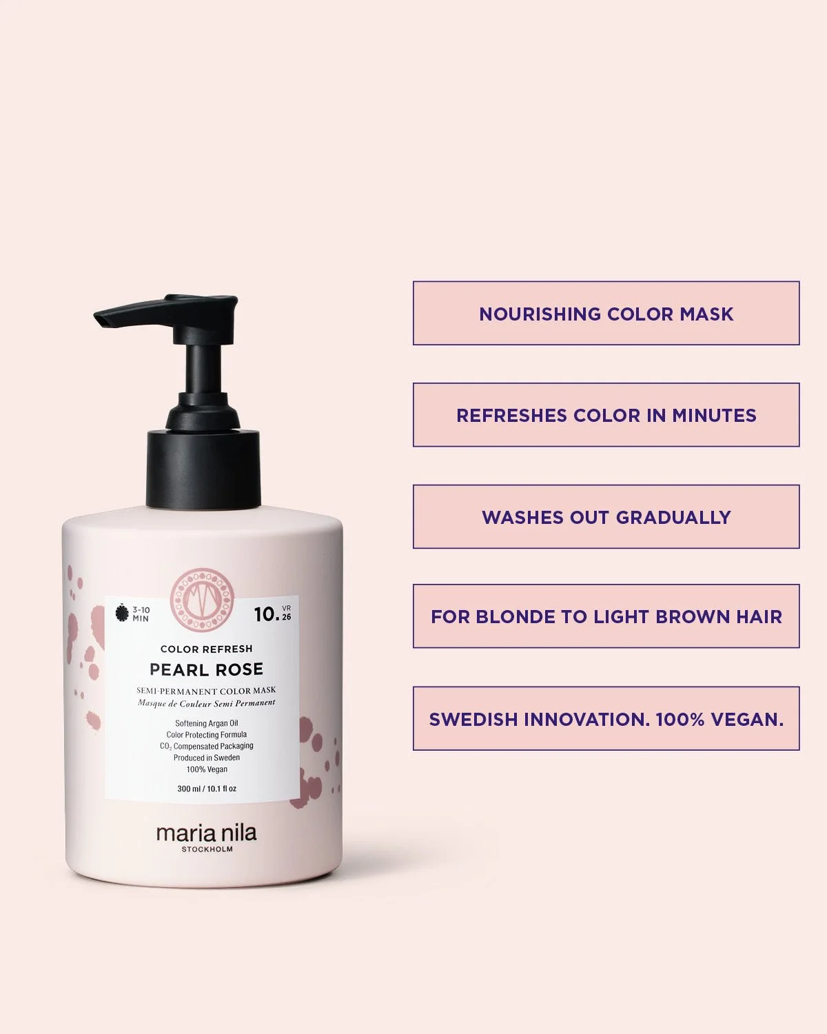 Maria Nila Color Refresh Pearl Rose