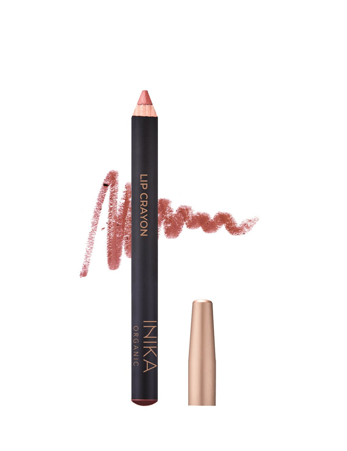 INIKA Organic Lipstick Crayon Rose Nude