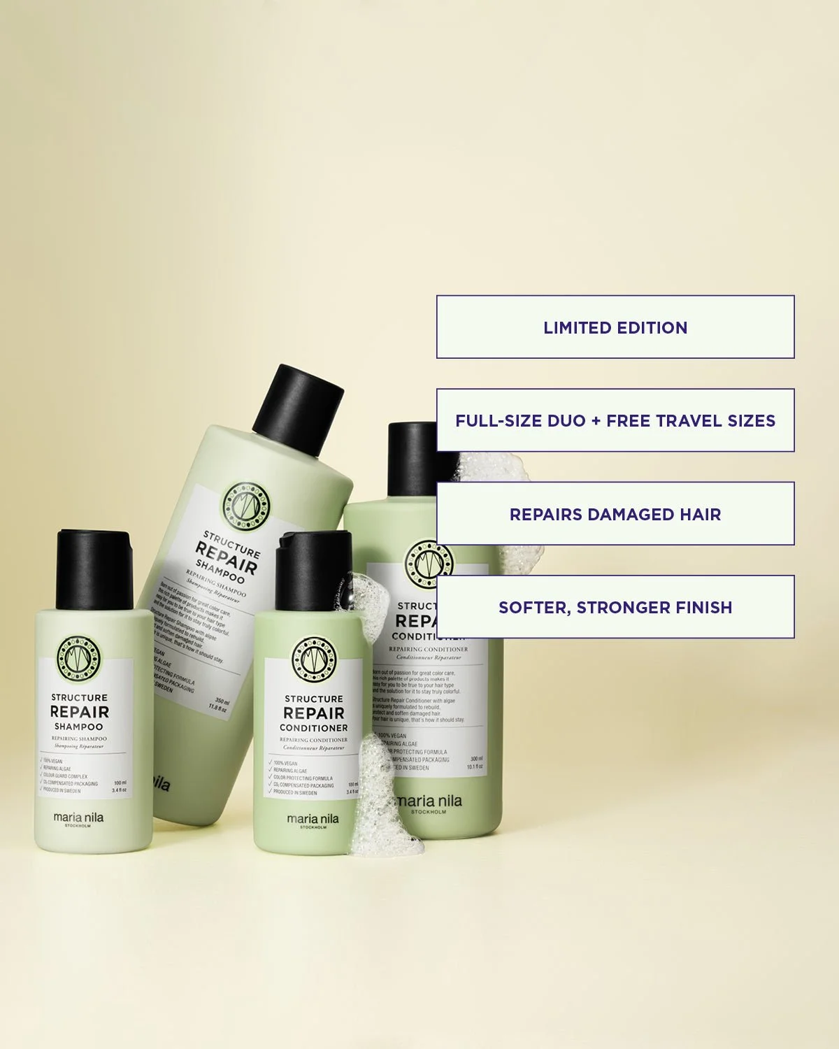 Maria Nila Structure Repair Beauty Bag