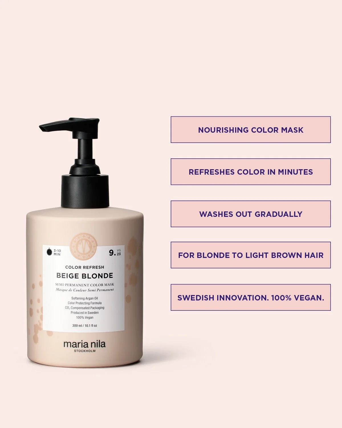 Maria Nila Color Refresh Beige Blonde