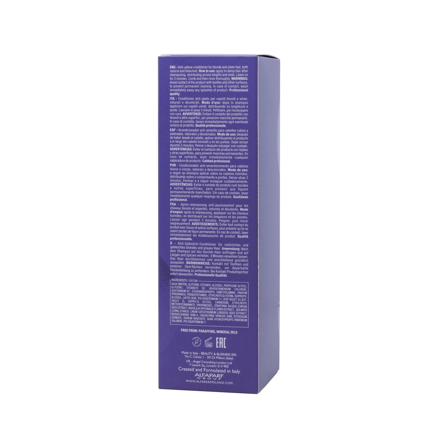 Semi Di Lino Blonde Anti-Yellow Conditioner