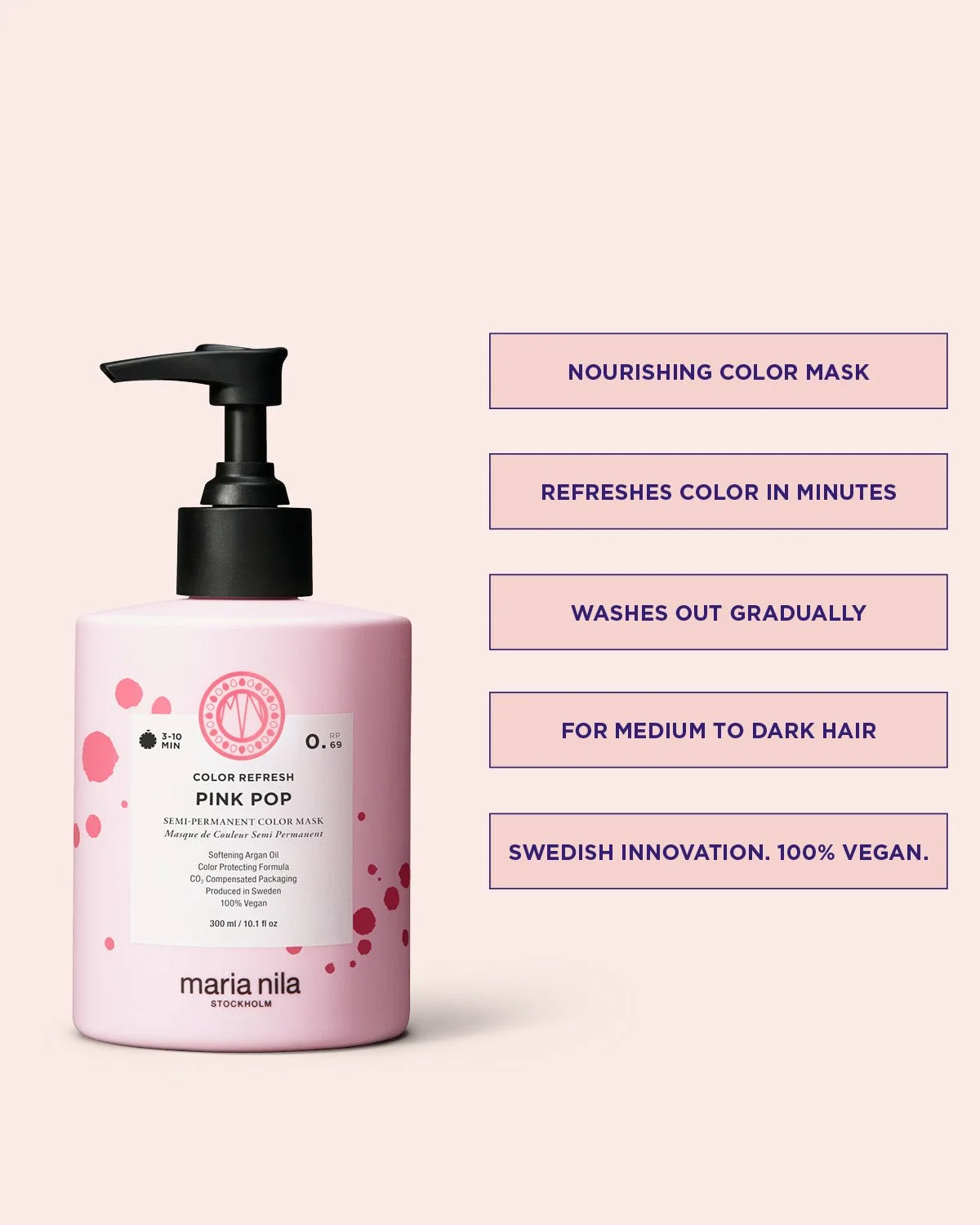 Maria Nila Color Refresh Pink Pop