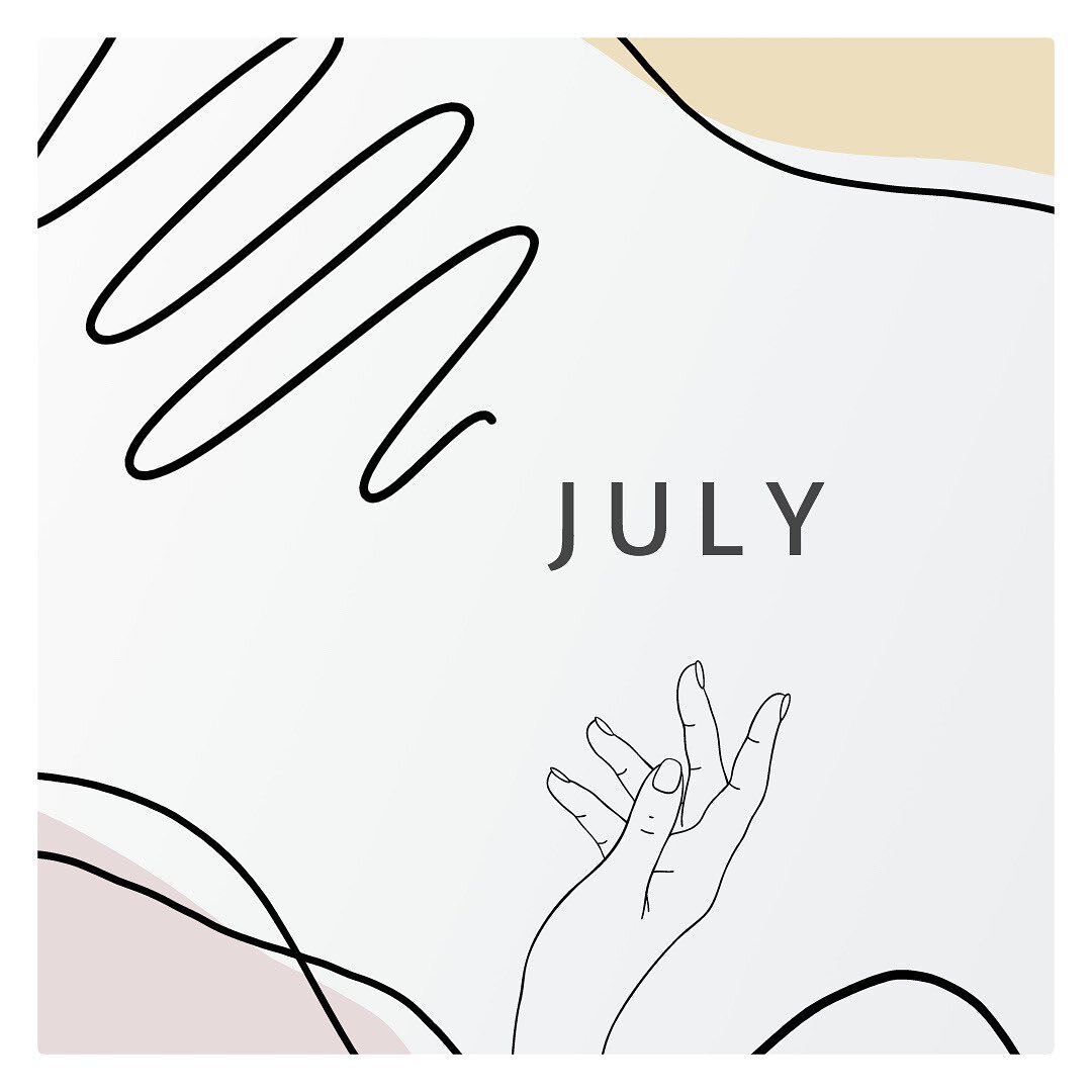 So many new projects happening in July. 
I have a few new designs that will be launching next month and I&rsquo;m getting excited to share them. 
⠀⠀⠀⠀⠀⠀⠀⠀⠀
Watch for a few sneak peeks this month as well as some of the other projects I&rsquo;m working