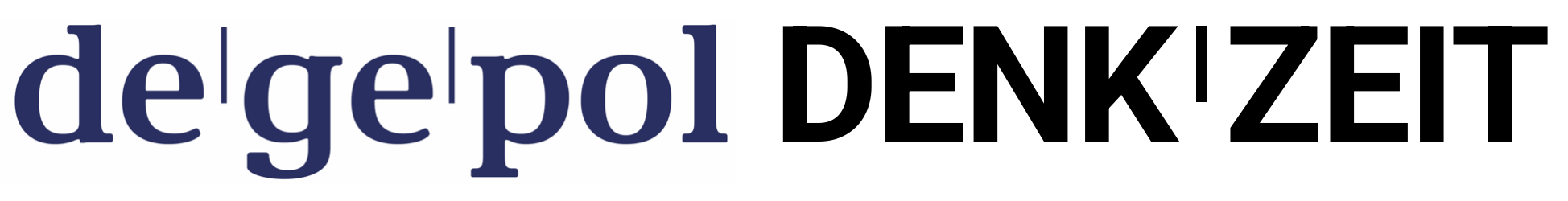 de'ge'pol DENK’ZEIT 2026